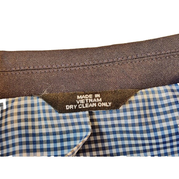 Haggar Men's Tailored Fit In Motion Blazer, 44 Long, Midnight Blue, HJ10337 NWT - Picture 14 of 16